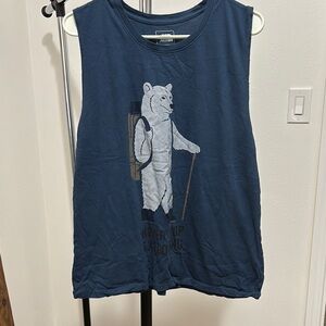 Northface Blue Tank Top